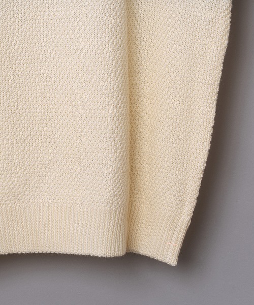 JUGLANS(ユグランス)の「【Revo.】コットンアクリルパネルボーダーニットベスト/メンズ(ベスト・メンズ・ホワイト/ネイビー/ブルー・M/L)」の12枚目の写真