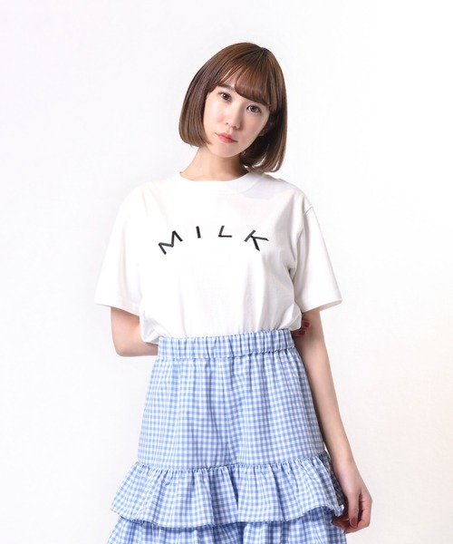 MILK(ミルク)の「MILK Tee(Tシャツ/カットソー・レディース・A/B/C・FREE)」の2枚目の写真