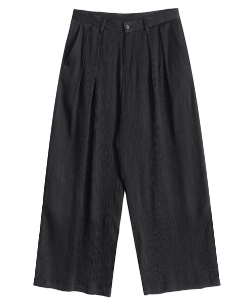 SHAREEF（シャリーフ）の「SATIN CREPE WIDE PANTS（その他パンツ