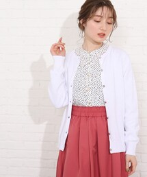 SHOO・LA・RUE | 【藤本美貴さん着用】クリアコットンクルーカーディガン(カーディガン/ボレロ)