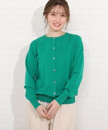 SHOO・LA・RUE | クリアコットンクルーカーディガン(カーディガン/ボレロ)