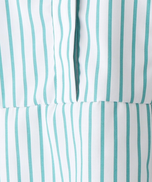 OPAQUE.CLIP（オペークドットクリップ）の「◆【SHIRT OPAQUE．CLIP】ペプラムキリカエブラウス（シャツ/ブラウス・レディース・グリーン系その他4/ライトブルー/ホワイト系/ブラック系2・38/42/40）」の15枚目の写真