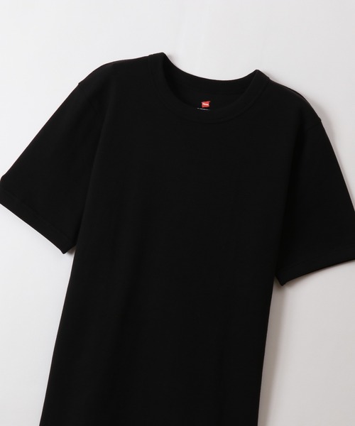HANES（ヘインズ）の「【Hanes/ヘインズ】メンズ ビーフィー リブTシャツ（Tシャツ/カットソー・メンズ・ホワイト/ブラック/ネイビー/ヘザーグレー・SMALL/MEDIUM/LARGE/X-LARGE）」の19枚目の写真