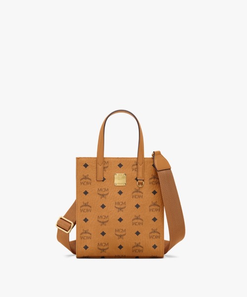 MCM(エムシーエム)の「〈クラシック〉トートバッグ - ヴィセトス(トートバッグ・レディース・ブラウン/ブラック・mini)」の7枚目の写真