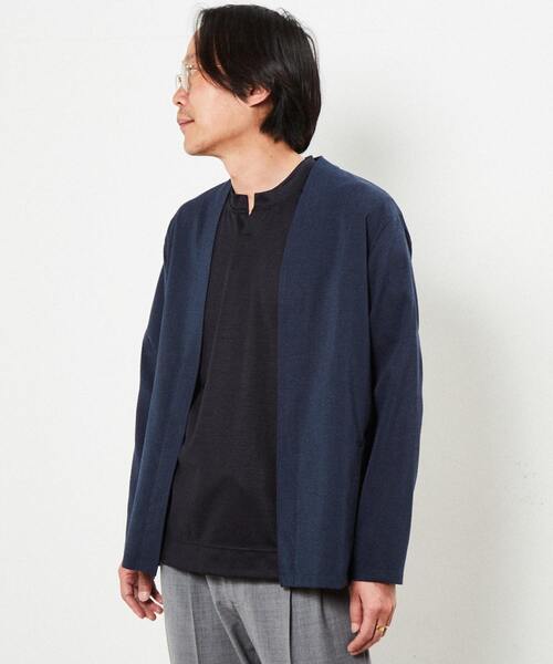 Soalonミニチェックボタンレスカーディガン カーディガン ボレロ Men S Melrose メンズメルローズ のファッション通販 Zozotown