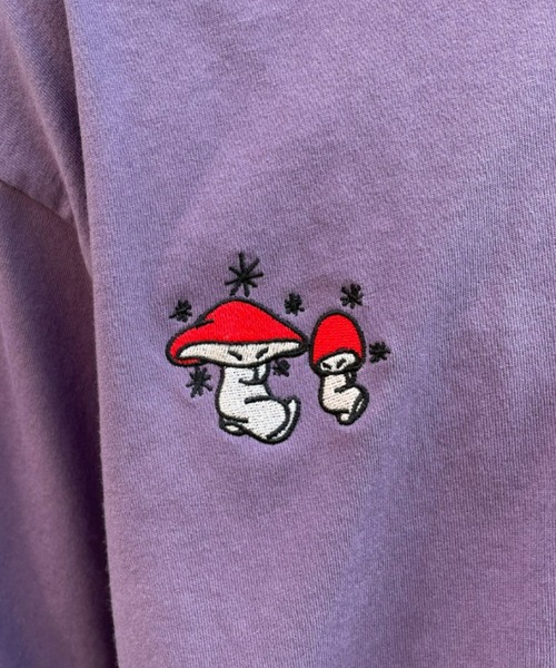 Dunno（ドノウ）の「【DUNNO/ダノウ】Zen M.Hunter Tee ユニセックス（Tシャツ/カットソー・メンズ・ホワイト/パープル・MEDIUM/LARGE）」の10枚目の写真