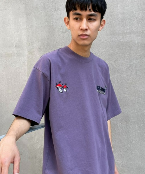 Dunno（ドノウ）の「【DUNNO/ダノウ】Zen M.Hunter Tee ユニセックス（Tシャツ/カットソー・メンズ・ホワイト/パープル・MEDIUM/LARGE）」の7枚目の写真