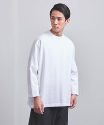EN ROUTE | ＜EN ROUTE（アンルート）＞ コットンテンジク ドロップショルダー ワイド 8スリーブ(Tシャツ/カットソー)