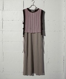 ANOGH（アノフ）の「JQD VEST CUTDRESS 2P（ワンピース）」