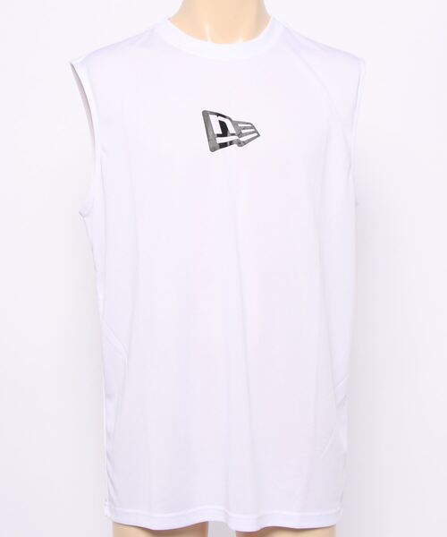 NEW ERA(ニューエラ)の「【NEW ERA】テック タンクトップ フラッグロゴ【 Performance Apparel 】(タンクトップ・メンズ・ブラック/ライム/ホワイト・L/M/XL/S)」の5枚目の写真