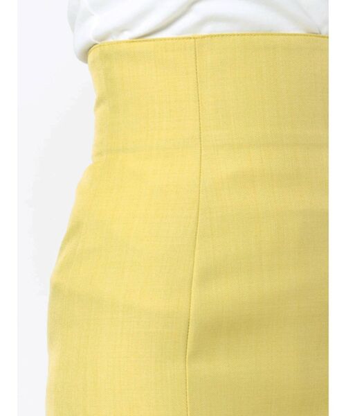 MURUA（ムルーア）の「リネンタッチハイウエストナローマーメイドスカート（スカート・レディース・ブラック/ベージュ/オリーブ/アイボリー・1/2/0）」の11枚目の写真