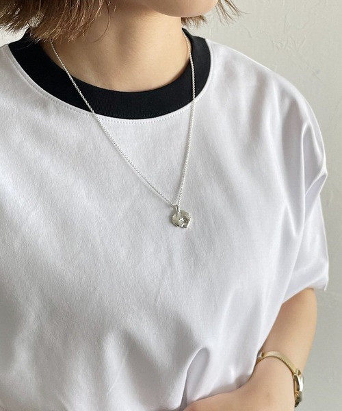 PAGEBOY(ページボーイ)の「ビンテージサークルネックレス(ネックレス・レディース・シルバー/ゴールド・FREE)」の1枚目の写真