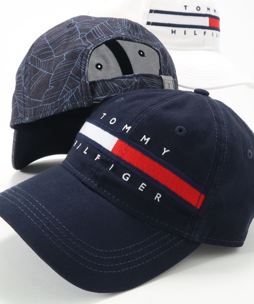 ONSPOTZ(オンスポッツ)の「トミーヒルフィガー キャップ ブランドロゴ(キャップ・メンズ・ブラック/ネイビー/ホワイト/ブルー系その他・FREE)」の3枚目の写真