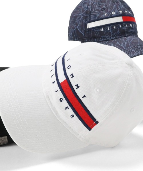 ONSPOTZ(オンスポッツ)の「トミーヒルフィガー キャップ ブランドロゴ(キャップ・メンズ・ブラック/ネイビー/ホワイト/ブルー系その他・FREE)」の2枚目の写真