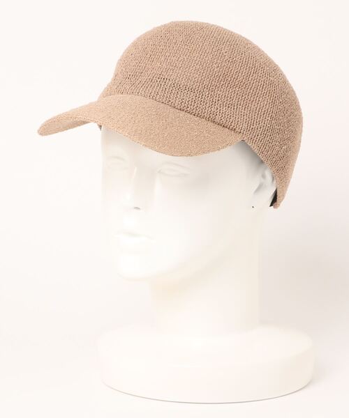 mimis（ミイーミイーズ）の「パイルサーモキャップ（キャップ・レディース・ブラック/グレー/カーキ/ベージュ・FREE）」の3枚目の写真