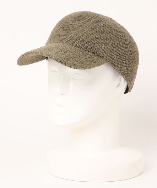 mimis（ミイーミイーズ）の「パイルサーモキャップ（キャップ・レディース・ブラック/グレー/カーキ/ベージュ・FREE）」の4枚目の写真