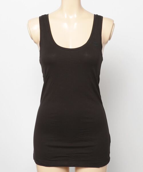 G-STAR(ジースター)の「BASIC ROUND NECK TANKTOP(タンクトップ・レディース・ホワイト/ブラック・SMALL/MEDIUM/X-SMALL)」の14枚目の写真