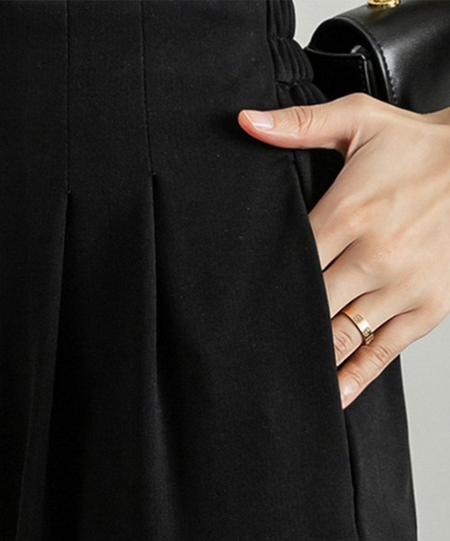 aimoha（アイモハ）の「後ろウェストゴムスラックス（スラックス・レディース・ブラック/ベージュ・SMALL/MEDIUM/LARGE/X-LARGE/XX-LARGE）」の22枚目の写真