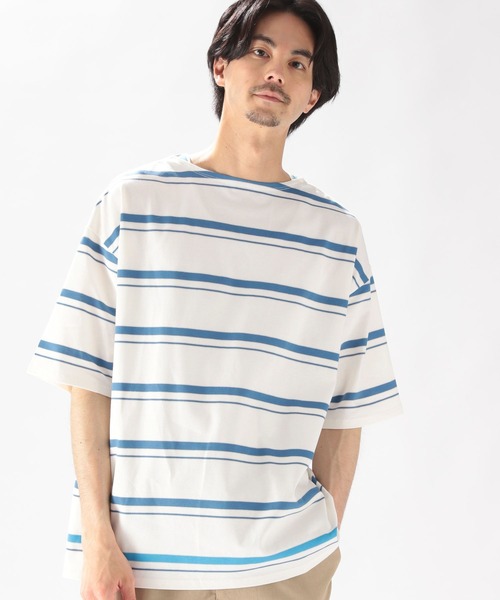 セール ボートネックボーダーtシャツ Tシャツ カットソー Niko And ニコアンド のファッション通販 Zozotown