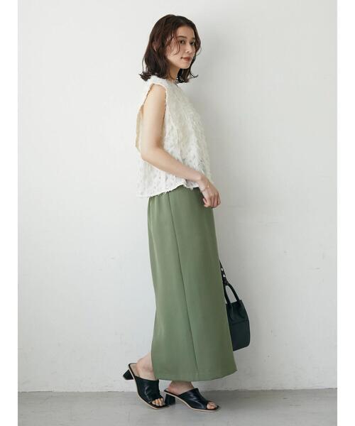 Sugar spoon（シュガースプーン）の「・SUGAR SPOON フリンジジャカードブラウス（シャツ/ブラウス・レディース・ブラック/アイボリー/イエロー・FREE）」の10枚目の写真