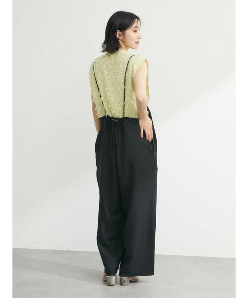 Sugar spoon（シュガースプーン）の「・SUGAR SPOON フリンジジャカードブラウス（シャツ/ブラウス・レディース・ブラック/アイボリー/イエロー・FREE）」の14枚目の写真