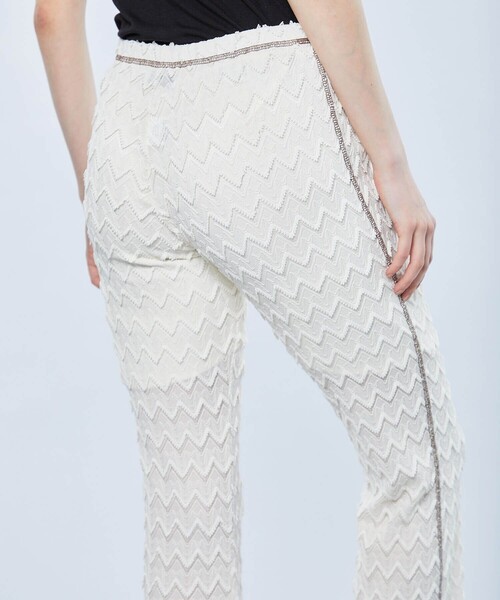 Cycle By Myob（サイクル バイ エムワイオービー）の「【Cycle By Myob】ウエスタンコスモストラウザーズ CYCLESS22-09-TP（その他パンツ・レディース・ホワイト/ブラック・FREE）」の18枚目の写真