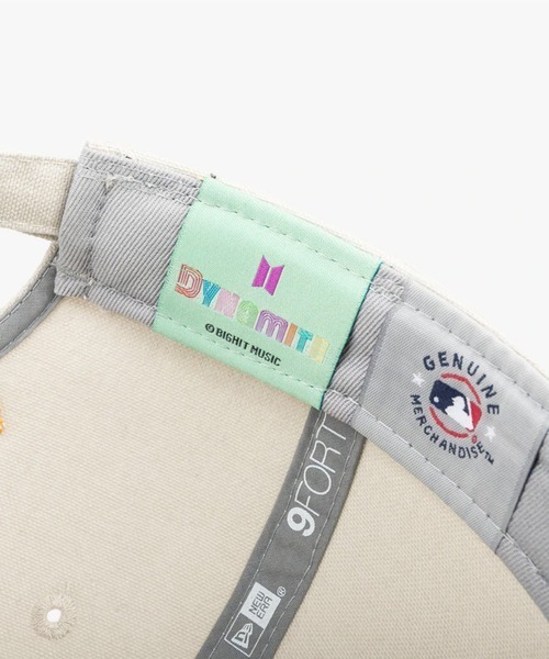 NEW ERA（ニューエラ）の「NEW ERA(ニューエラ)/BTS×NEWERA×MLBコラボ キャップ（キャップ・レディース・ブラック/ベージュ/ネイビー/ブラック系その他/ブルー・FREE）」の8枚目の写真