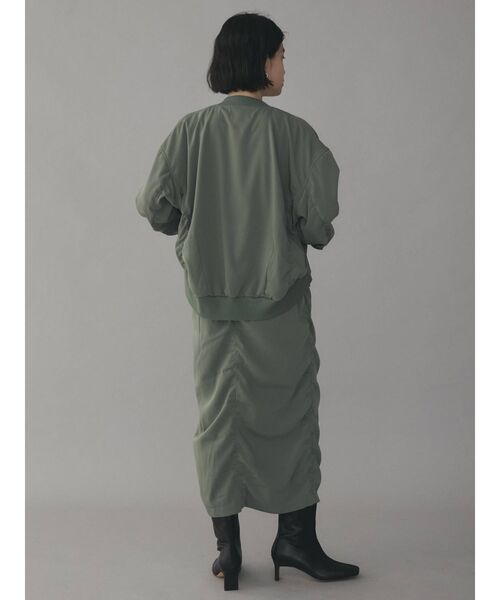 COTORICA（コトリカ）の「【THE DAYZ TOKYO】シャーリングミリタリータイトスカート【セットアップ対応】（スカート・レディース・ベージュ/カーキ・FREE）」の20枚目の写真