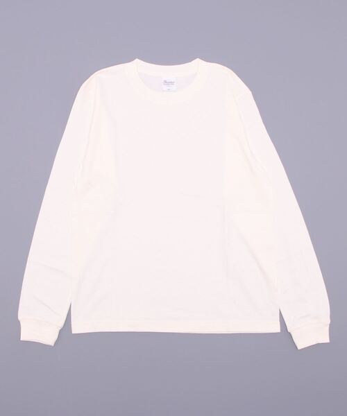 Printstar(プリントスター)の「Printstar / 5.6オンス ヘビーウェイトLS-Tシャツ(+リブ) / 00110-CLL(Tシャツ/カットソー・レディース・ホワイト/ブラック/ネイビー/グレー/カーキ/アイボリー・SMALL/MEDIUM/LARGE/X-LARGE/XX-LARGE/X-SMALL)」の13枚目の写真