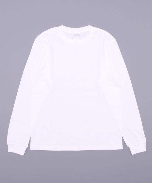 Printstar(プリントスター)の「Printstar / 5.6オンス ヘビーウェイトLS-Tシャツ(+リブ) / 00110-CLL(Tシャツ/カットソー・レディース・ホワイト/ブラック/ネイビー/グレー/カーキ/アイボリー・SMALL/MEDIUM/LARGE/X-LARGE/XX-LARGE/X-SMALL)」の12枚目の写真