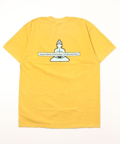 THE DAWN B(ダウンビー)の「【The Dawn B】HAVEN ABOVE(Tシャツ/カットソー・メンズ・イエロー/ホワイト・M/XL/L)」の16枚目の写真