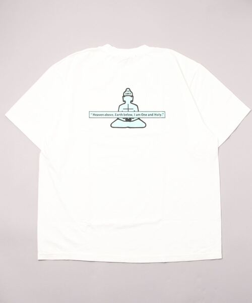 THE DAWN B(ダウンビー)の「【The Dawn B】HAVEN ABOVE(Tシャツ/カットソー・メンズ・イエロー/ホワイト・M/XL/L)」の17枚目の写真