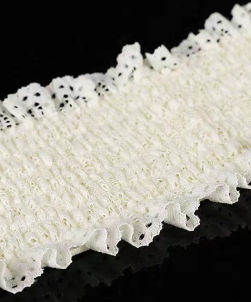 almo（アルモ）の「ﾚｰｽ編み上ﾍﾞﾙﾄ【YC】（ベルト・レディース・ホワイト/ブラック/キャメル・FREE）」の7枚目の写真