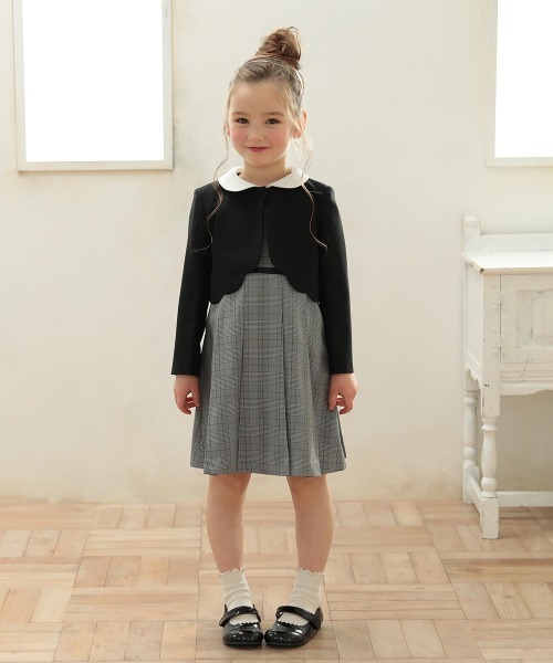 devirock（デビロック）の「フォーマル ドレス 2点セット（スーツセット・キッズ・ブラック/ネイビー/その他1/その他2・100cm/110cm/120cm/130cm）」の5枚目の写真