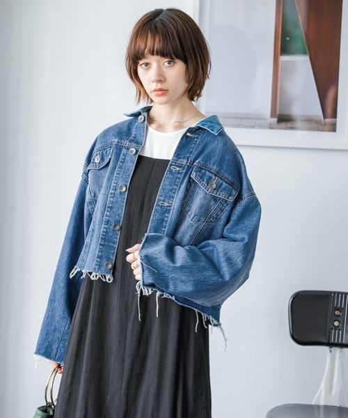 JEANASIS（ジーナシス）の「サスティナブルショートGジャン
