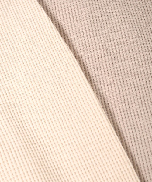 Crisp（クリスプ）の「ミリタリーワッフルレギンス（レギンス/スパッツ・レディース・ベージュ/アイボリー・FREE）」の11枚目の写真