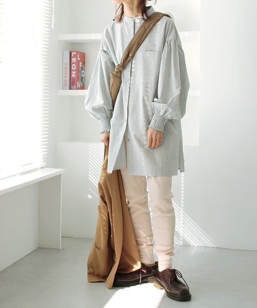 Crisp（クリスプ）の「ミリタリーワッフルレギンス（レギンス/スパッツ・レディース・ベージュ/アイボリー・FREE）」の22枚目の写真