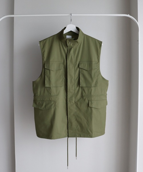 COURO（コウロ）の「M-65ミリタリーベスト（ベスト・レディース・ホワイト/ブラック/カーキ・FREE）」の13枚目の写真