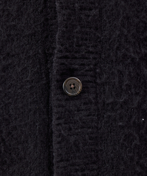 MYSELF ABAHOUSE（マイセルフアバハウス）の「【アンサンブル対応】シャギーニットクルーカーディガン（カーディガン/ボレロ・メンズ・ブラック/グレー/グリーン/ベージュ/ブルー・46/48）」の11枚目の写真