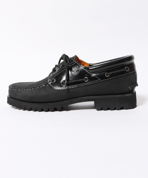 Timberland/ティンバーランド Authentic 3eye Classic Handsewn Lug Shoes Black