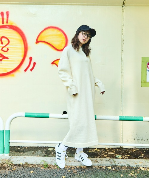 ★即配　エースアンドレア　Crescent city シック　ポロシャツ　ニット ☆即配 エースアンドレア Crescent city シック ポロシャツ ニット