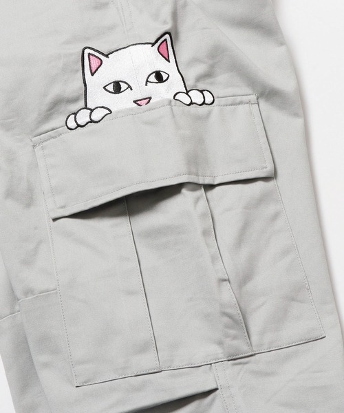 RIPNDIP(リップンディップ)の「RIPNDIP/リップンディップ Peeking Nermal Cargo Pants カーゴパンツ(カーゴパンツ・メンズ・グレー・XL/L/M)」の12枚目の写真