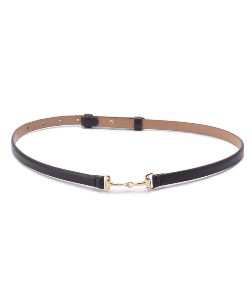 OPAQUE.CLIP（オペークドットクリップ）の「スライドベルト（ベルト・レディース・ブラック/ダークブラウン/オフホワイト/ブラック系/ベージュ系その他4・00）」の4枚目の写真