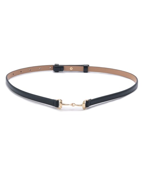 OPAQUE.CLIP（オペークドットクリップ）の「スライドベルト（ベルト・レディース・ブラック/ダークブラウン/オフホワイト/ブラック系/ベージュ系その他4・00）」の6枚目の写真