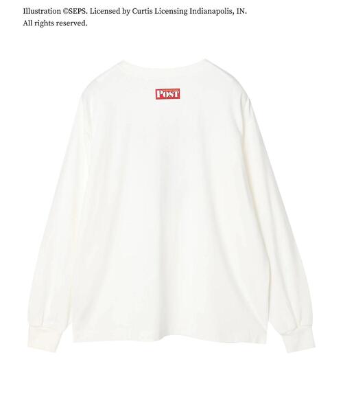 Green　Parks（グリーンパークス）の「TSEP フレンズプリントロンT＊（Tシャツ/カットソー・レディース・オフホワイト・FREE）」の13枚目の写真