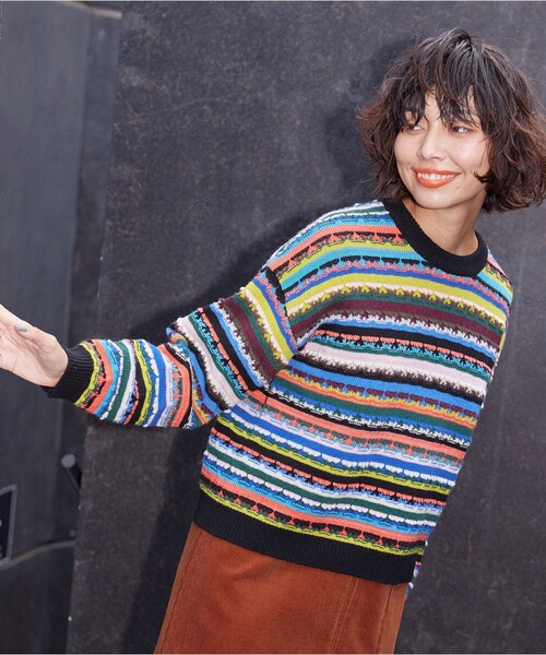 洗える】バブル プルオーバーニット(ニット/セーター)|PS Paul お取り寄せ可能 Paul Smith ポールスミス セーター ニット/セーター