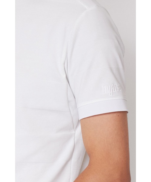 TORNADO MART(トルネードマート)の「HIGH ST. GOLF∴リンクスボーダーモックネックシャツ <AdE>(Tシャツ/カットソー・メンズ・ネイビー/ホワイト・M/L/LL/S)」の8枚目の写真