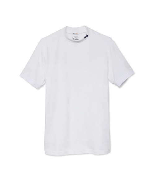 TORNADO MART(トルネードマート)の「HIGH ST. GOLF∴リンクスボーダーモックネックシャツ <AdE>(Tシャツ/カットソー・メンズ・ネイビー/ホワイト・M/L/LL/S)」の9枚目の写真