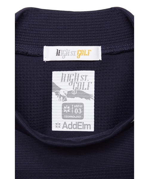 TORNADO MART(トルネードマート)の「HIGH ST. GOLF∴リンクスボーダーモックネックシャツ <AdE>(Tシャツ/カットソー・メンズ・ネイビー/ホワイト・M/L/LL/S)」の14枚目の写真