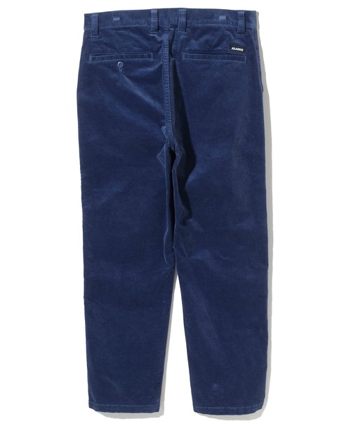 XLARGE（エクストララージ）の「CORDUROY BAKER PANTS（チノパンツ・メンズ・グレー/バーガンディー/ブルー・30inch/32inch/34inch/36inch）」の7枚目の写真